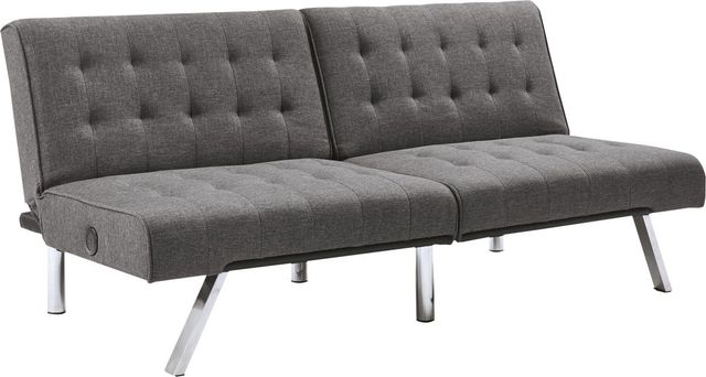 Signature Design by Ashley® Sivley Charcoal Flip Flop Armless Sofa-1