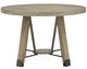 Magnussen Home® Ainsley Cerused Khaki Round Dining Table-2