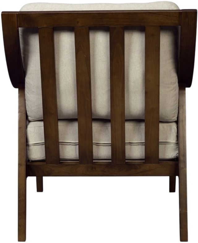 Craftmaster® Customizable CM Modern Slatted Back Accent Chair-3