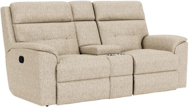 Flexsteel® Customizable Mason Manual Reclining Loveseat with Console-0