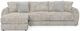 Jackson Furniture Bucktown 2-Piece Parchment Left-Arm Facing Sofa Sectional and Chaise-1