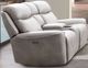 Furniture of America® Artemia Light Taupe Power Reclining Loveseat-0