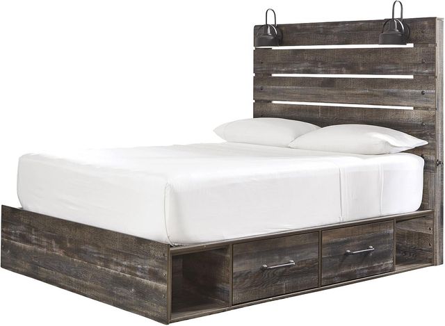 Signature Design by Ashley® Drystan 2-Piece Multi King Panel Bed Set-1