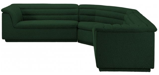 Meridian Furniture Cascade 3-Piece Green Modular Sectional-2