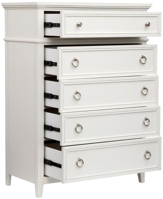 Magnussen Home® Juniper Hill Whisper White Drawer Chest-1