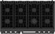 Thor Kitchen A Series 48" Black Matte Pro Style Gas Range with Black Hardware-2