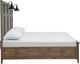 Magnussen Home® Bay Creek Toasted Nutmeg Complete California King Lamp Panel Bed-2