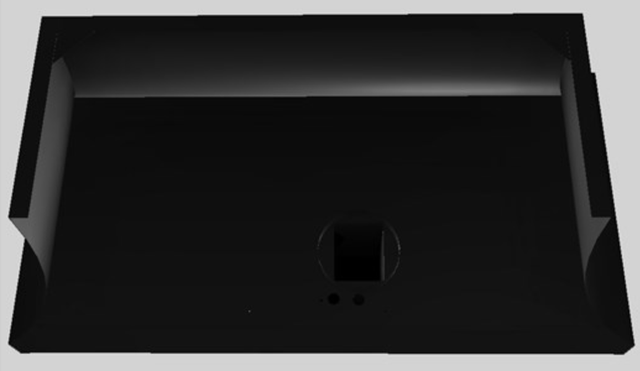 Vent-A-Hood® Designer Series 48" Black Wall Mounted Range Hood-2