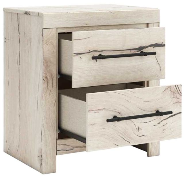 Benchcraft® Lawroy Light Natural Nightstand-2