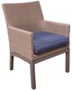 Signature Design by Ashley® Half Moon Beach Blue/Gray Aluminum/Fabric Outdoor Arm Chair-0