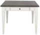 Liberty Furniture Allyson Park Charcoal Rectangular Table with Wire Brushed White Legs-2