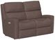 Flexsteel® Customizable Catalina Fabric Power Reclining Loveseat with Power Headrests-3
