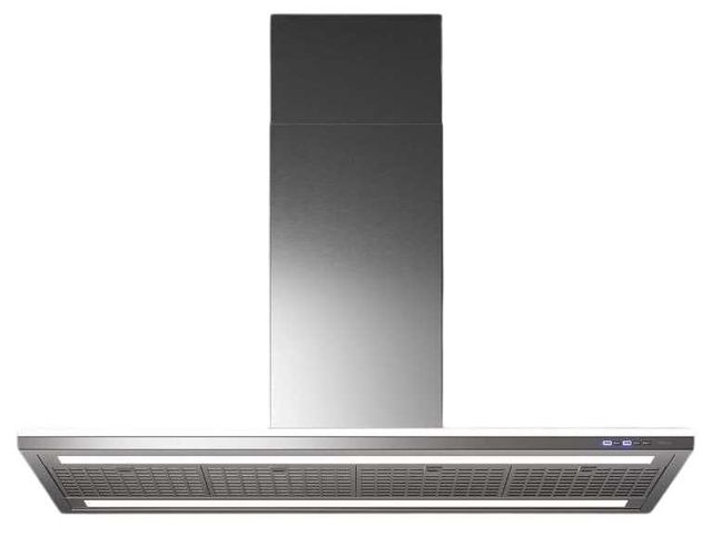 Falmec Lumen 36" Scotch Brite Stainless Steel Island Range Hood-0