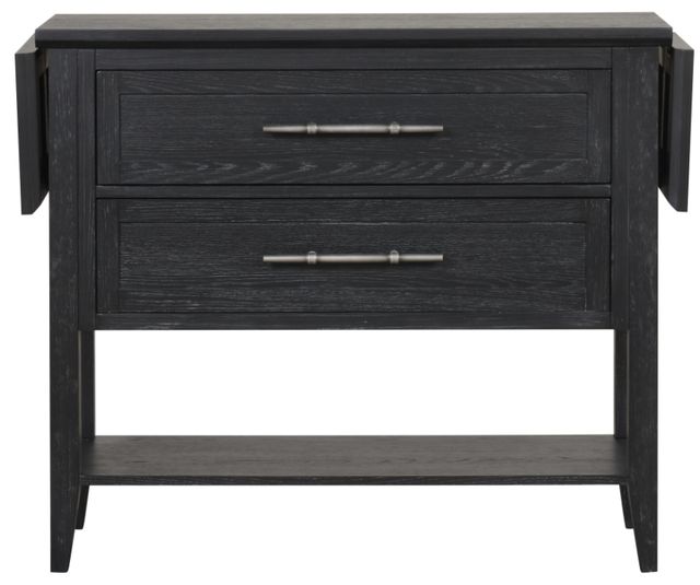 New Classic® Home Furnishings Sable Crest Black Drop Leaf Server-3