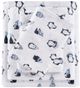 Olliix by Intelligent Design Cozy Soft Blue Penguins Twin Cotton Novelty Print Flannel Sheet Set-0