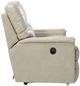 La-Z-Boy® Ava Ivory Leather Manual Reclining Loveseat-2