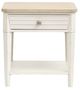 Magnussen Home® Echo Isles Driftwood and Sea Pearl Rectangular End Table-2