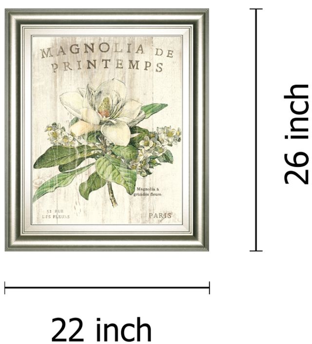 Classy Living Parisian Magnolia Wall Art-1