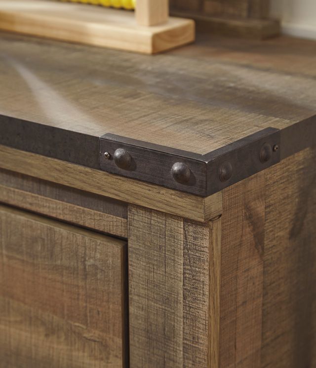 Signature Design by Ashley® Trinell Rustic Brown 2-Drawer Nightstand-1