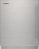 Sub-Zero Stainless Steel Solid Door Panel - Tubular Handle, Left Hinge-0