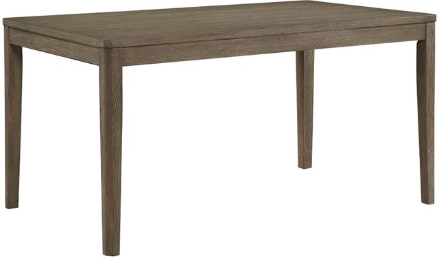 Mazin Furniture 6-Piece Emilia Light Brown/Gray Dining Room Set-1
