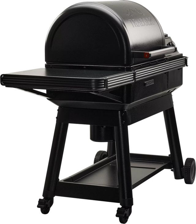 Traeger® Ironwood 518" Black Freestanding Wood Pellet Grill-2