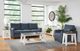 John Thomas Furniture® Home Accents Surrey Heather Gray/White Coffee Table-2
