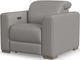 Flexsteel® Aurora Ash Power Recliner with Power Headrest-1