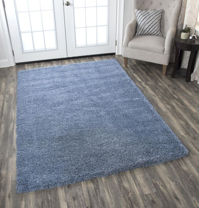 Rizzy Home Adana Blue 7'10" x 10'6" Rug-4