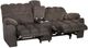Franklin™ Westwood Atlantic Mink Manual Reclining Console Loveseat-1