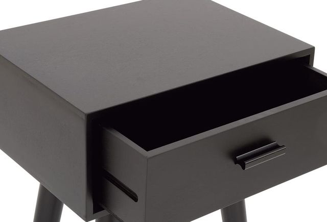 Deco Marche Black Rectangular Accent Table-1