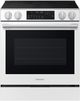 Samsung Bespoke 30" White Glass Smart Slide-In Electric Range with Illuminated Precision Knobs-0