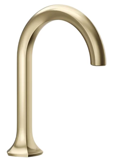 KOHLER® Occasion® Vibrant French Gold Bathroom Sink Faucet Spout with Cane Design-0