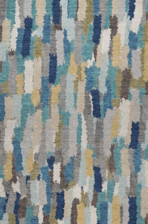 Dalyn™ Rug Company Kenner KN6 Teal 5'x8' Area Rug-0