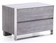 VIG Furniture Modrest Arlene Gray Elm Nightstand-0