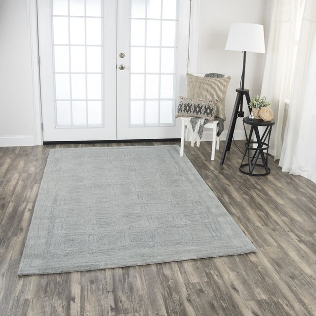 Rizzy Home Fifth Avenue Gray 8' x 10' Rug-1