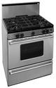 Premier Pro Series 30" Stainless Steel Freestanding Gas Range-2