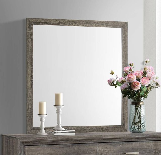 Coaster® Wright Brown Oak Mirror-2