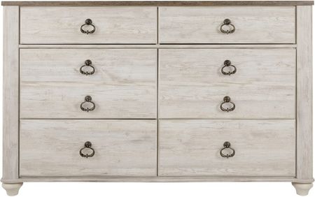 Signature Design by Ashley® Willowton Whitewash Dresser