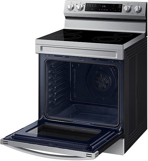 Samsung 30" Stainless Steel Freestanding Electric Range with Air Fry-4