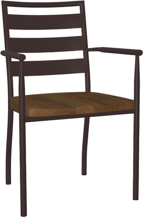 Amisco Customizable Tori Dining Arm Chair-0