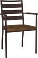 Amisco Customizable Tori Dining Arm Chair-0