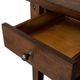 Liberty Furniture Lake House Rustic Brown Oak Chair Side Table-2