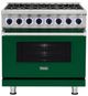 Viking® 7 Series 36" Ivy Pro Style Dual Fuel Range-0