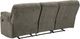 Signature Design by Ashley® Alphons Putty Manual Reclining Sofa-4