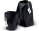 Le Present Black 5" Facet Vase-1
