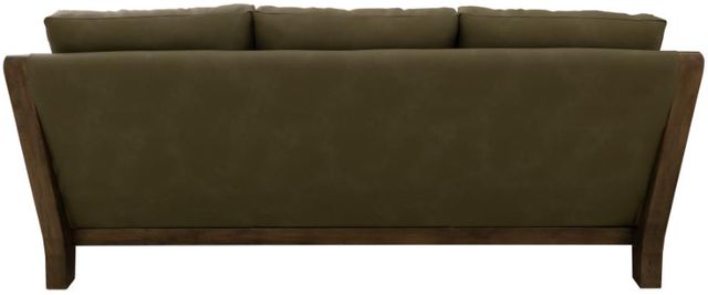 International Furniture Direct Xel-Ha II Dark Hay Brown/Green Sofa-2