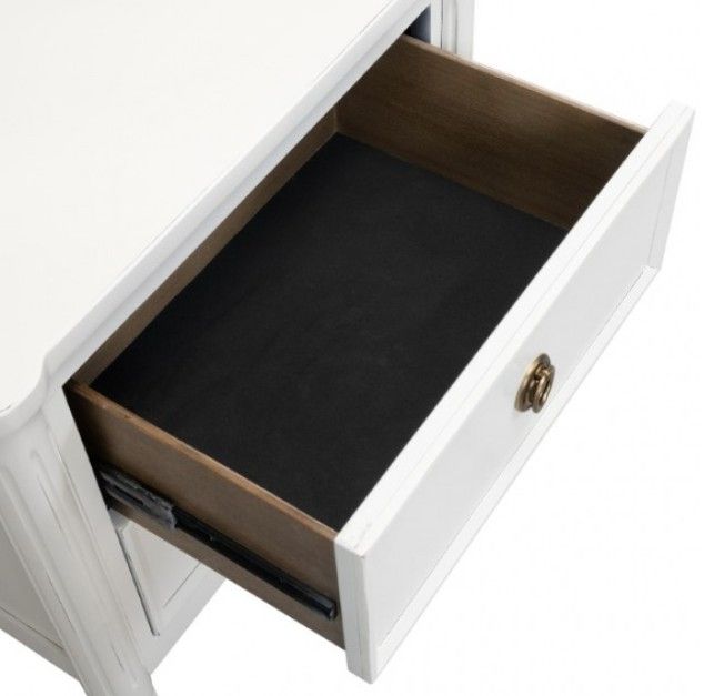 Furniture of America® Altamira White Nightstand-4