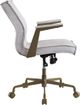 ACME Furniture Attica Vintage White Leather Office Chair-3