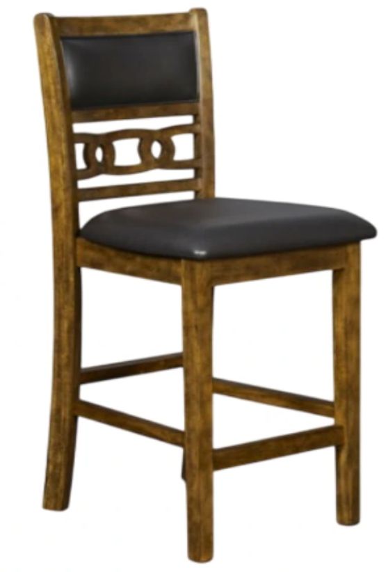 American Wholesale Furniture Gia Brown Pub Chair-0